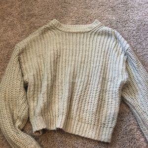 super comfy beige sweater